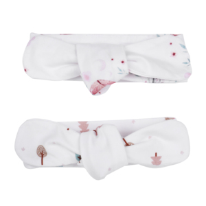 Bandeaux imprimés pour petite fille, 2 serre-têtes, nouveaux nés, collection - Product Image 1