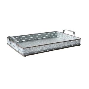 Bandeja de Metal niquelado para servir comida en el desayuno, bandejas para servir en el hogar, bandejas de metal decorativas para el hogar - Product Image 5