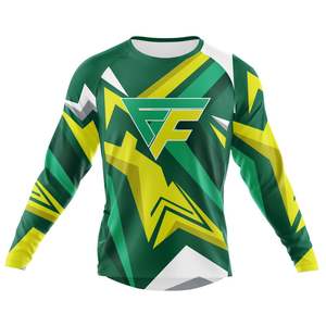 Cantidad a granel Sublimación Moto Jersey Camisetas deportivas Custom Mountain Motocross Jersey para la venta - Product Image 1