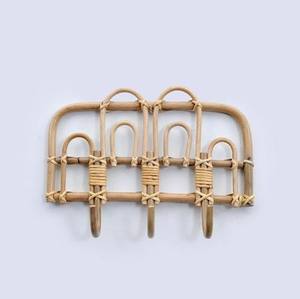 Gancho de pared de mimbre Natural - Product Image 3