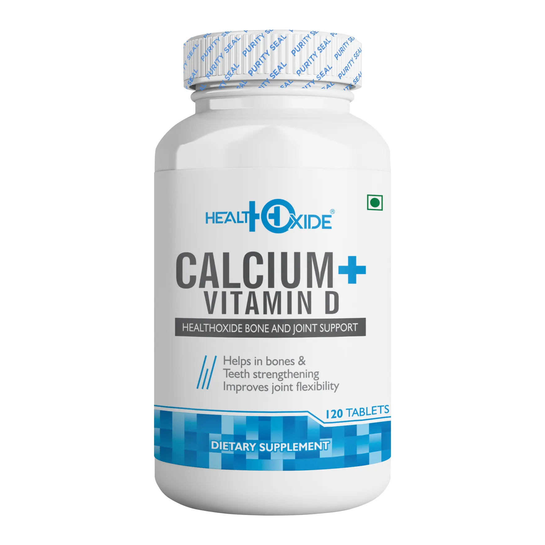 Vente chaude Soins de santé Supplément de Calcium et Vitamine D3 Comprimés