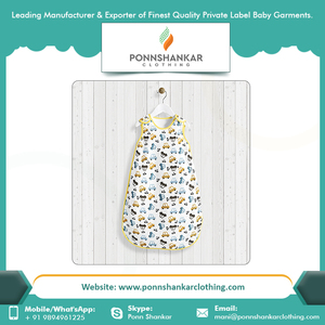 Adjustable Organic Cotton Newborn Sleeping <b>Bed</b> Comfortable Infant Sleeveless Sleep <b>Bag</b> with Soft Print Best Price - Product Image 6