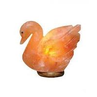 Lampe à sel USB en forme de canard Sel rose de l'Himalaya écologique Sel Pakistan Animal nautique sculpté Fleur d'Ange Décoration de Noël