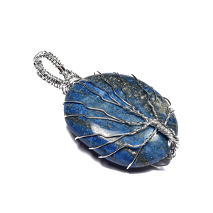 Order Online for Lapis Lazuli <b>Tree</b> of life Pendants | Shop for Lapis Lazuli <b>Tree</b> of life Pendants - Product Image 1
