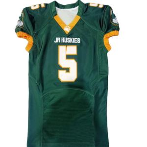 0012 maillot de Football américain personnalisé Premium respirant grande taille uniformes de Football avec impression personnalisée ensemble Style - Product Image 1