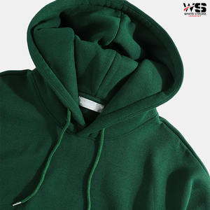 Haute qualité 100% coton blanc surdimensionné à capuche street wear mode personnalisé hommes sweats à capuche - Product Image 2