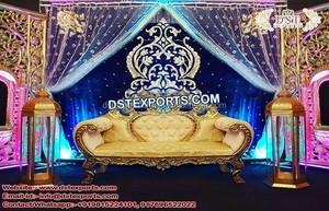 Decoración para Ceremonia Mehndi, Accesorios Paisley, Decoración de Escenario Nocturno para Sangeet Asiático, Decoración Colorida para Eventos Mehndi y Columpio - Product Image 3