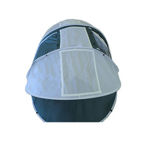 2024 Vente chaude De Luxe Famille Camp Pare-Soleil Tente De Plage 5-6 Personnes Automatique Instantanée Pop-up Une Touche Ouvert En Aluminium Polyester - Product Image 4