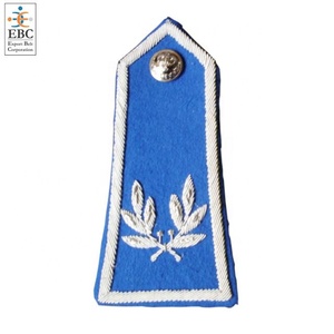 Hombreras bordadas de alambre de Lingotes de plata y oro de la Legión Francesa personalizadas Hombreras bordadas de oro OEM - Product Image 3