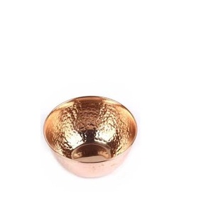 Tazón de Cobre 100% Puro para Servir Alimentos, Tazón de Cobre Hecho a Mano para Servir Alimentos, Utensilios de Cobre al por Mayor a Precio Económico - Product Image 4