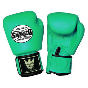 Gants de boxe thaïlandaise en cuir de haute qualité, tailles personnalisables 8oz-16oz et poignet à scratch pour le kickboxing et le combat - Product Image 4