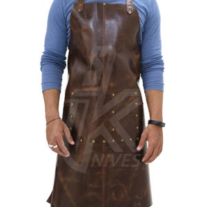 Leather Aprons Highest Standard Easily Clean Custom Size Full Grain Leather Aprons - Product Image 4