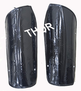 Protectores de brazo de acero de hierro medievales, armadura negra, brazalete espartano, calibre 18, traje de armadura de acero - Product Image 3