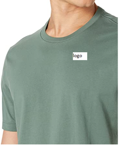 T-Shirt manches courtes en coton pour homme, coupe Slim, haute qualité, 100% coton, lavage en Machine importé, vente chaude, provenant du Bangladesh - Product Image 3