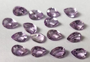 Amatista Rosa Natural, corte de pera de 3x5mm a 7x10mm, amatista Rosa suelta - Product Image 3