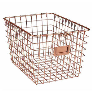 Cesta de alambre de metal decorativa de mesa de diseño fabuloso Cesta de almacenamiento de frutas hecha a mano para el hogar y la cocina a precio atractivo 2025 - Product Image 4