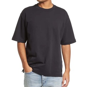 T-shirt d'été 100% coton de haute qualité avec impression personnalisée de LOGO T-shirts unis vierges pour hommes T-shirt en coton de qualité supérieure 210gsm T-shirts - Product Image 1