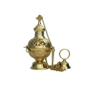 Quemador de incienso de latón de diseño redondo, de calidad superior, tamaño personalizado, para decoración del hogar. - Product Image 2