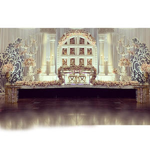 Decoración de Escenario Vintage para Bodas Occidentales, Fondo de Fibra para Bodas Asiáticas en Houston, Escenario para Bodas en Londres, Puerta de Boda en Calgary, EE. UU., Reino Unido - Product Image 1