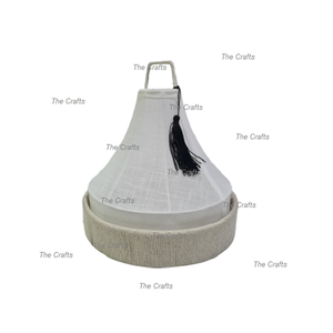 Plateau à dessert en chocolats au design admirable en fer et jute plateau de service avec housse à vêtements pour la vaisselle de mariage - Product Image 2