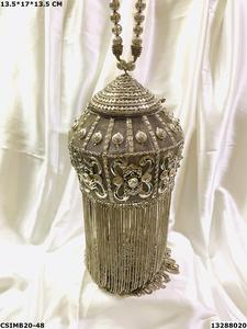 กระเป๋าคลัทช์โลหะสำหรับเจ้าสาวและงานแต่งงานสุดชิคกระเป๋าราตรีสำหรับโอกาสพิเศษ - Product Image 4