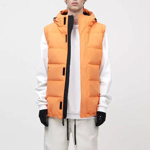 Invierno acolchado Puffer acolchado impermeable Reversible ecológico bombardero chaqueta paracaídas chaqueta cortavientos al aire libre aislado hombres - Product Image 4