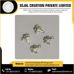 Sejal Creation's Best Price 925 Sterling Silver Pendant Charms Personnalisé Lettre Motif En Gros Fantaisie En Vrac Bijoux - Product Image 6