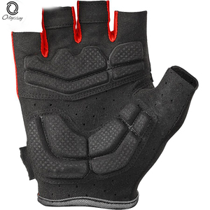 Gants de cyclisme pour hommes Half Fingerless Grip Padded Cycle Glove Racing Sport - Product Image 6