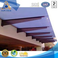 Tôles de Toiture Ondulées en Polycarbonate pour Bureaux Extérieurs, Abri Voitures, Protection Anti-UV, Garantie Dix Ans, Design Contemporain