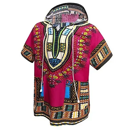 Groothandelaar Van Gratis Size Afrikaanse Dashiki Hoodie T-shirt Traditionele Hippie Poncho Caftan Unisex Kaftan Boho Afrikaanse Top