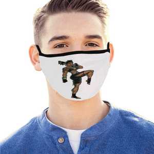 Masque facial de bonne qualité, pas cher, impression personnalisée, couleurs personnalisées - Product Image 3