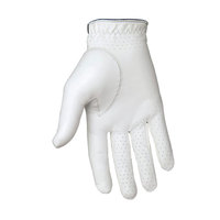 Gants de golf en cuir PU de haute qualité pour gaucher, anti-humidité, à doigts complets, légers, fabriqués au Pakistan