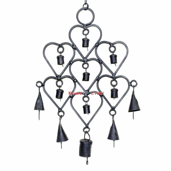 Campane A Vento In Alluminio A Forma Di Gufo - Decorazione Giardino Con Melodia Rilassante - Foto 9