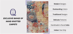 Alfombra de lana anudada a mano de calidad de diseño tibetano moderno, juegos enormes al por mayor para la oración en el hogar, alfombras modernas - Product Image 2