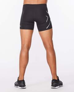Pantalones cortos de compresión para hombre, ropa deportiva superelástica, material transpirable - Product Image 5