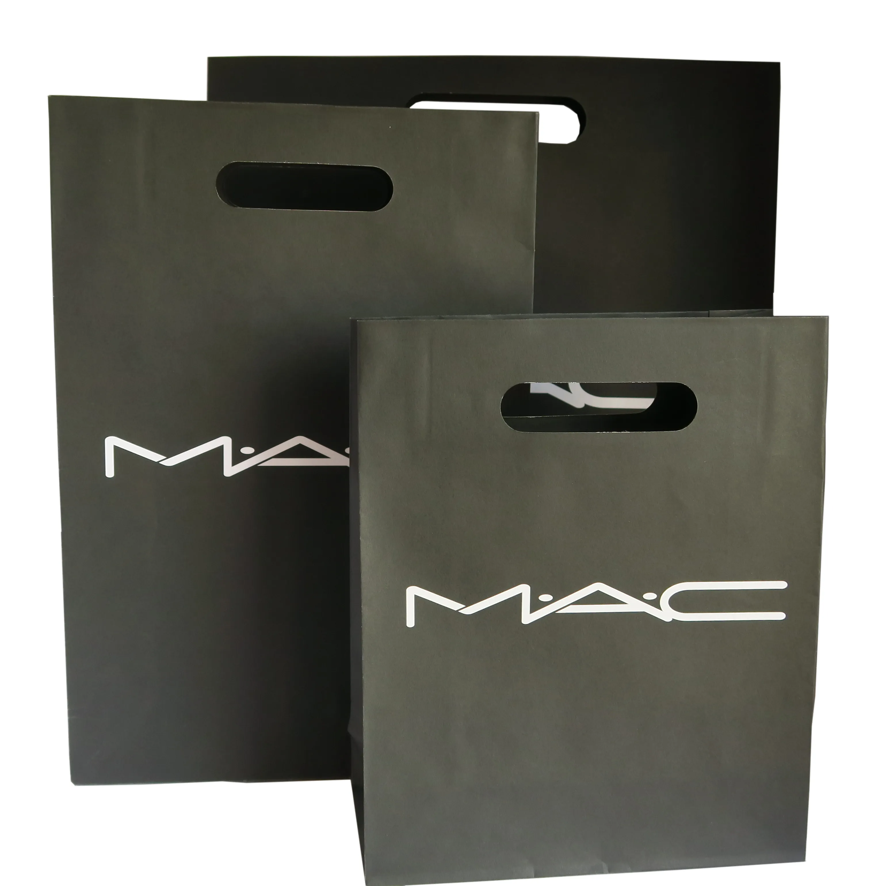 Custom Printed paper shopping bags with handles Taiwan factory