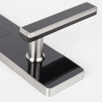 Serrure de porte d'hôtel électrique en aluminium, avec carte RF, moins cher, avec interrupteur à économie d'énergie