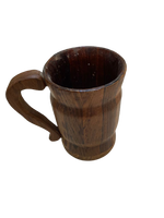 Tasse en bois au design moderne personnalisable avec couvercle et logo fantaisie pour hôtels restaurants maison tasse à boire de bière économique