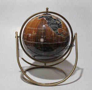 Globo terráqueo de decoración para el hogar, mapa de mesa de escritorio, náutica, coleccionable - Product Image 2