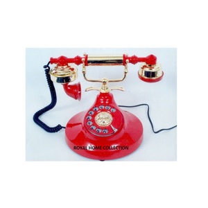 Proveedores Mayorista De Teléfono Antiguo Rojo Giratorio Teléfono Antiguo Teléfono Vintage Rojo A Buen Precio - Product Image 1