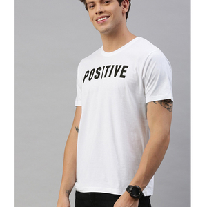 เสื้อยืดผู้ชาย OEM ผลิตภัณฑ์คุณภาพดีที่สุด ผ้าฝ้าย 100% ดีไซน์เท่ๆ ลายฮาโลวีน ตลกๆ พิมพ์ลายอักษรจีน คอกลม เสื้อยืดผู้ชาย - Product Image 2
