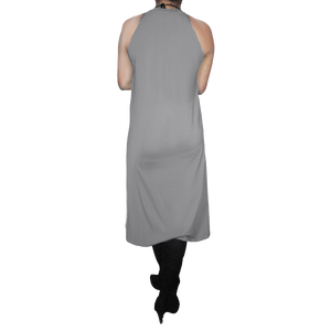 Robe de maternité une pièce écologique la plus vendue belle impression florale cou sans manches conception noir coton biologique vêtements de plage - Product Image 4