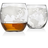 Fabricants vendent des ensembles de vin artisanal au whisky, bouteille de vin de luxe légère en forme de terre
