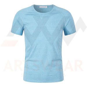Camiseta de Algodón Jersey Sólido para Hombre, Diseño de Logotipo Personalizado OEM, Peso Medio 220g, Manga Corta, Cuello Redondo, Corte Regular, Transpirable - Product Image 4