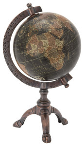 Trang trí nhôm ba chân thế giới toàn cầu trang trí toàn cầu cho sinh viên & Địa Lý Giáo viên xoay ngang - Product Image 3