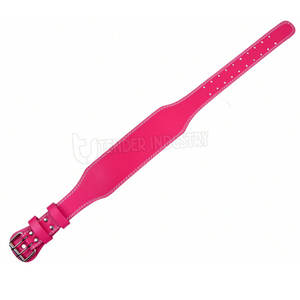 Offre Spéciale ceinture de fitness en cuir de vachette léger taille personnalisée dernier modèle pour la musculation haltérophilie respirant - Product Image 3