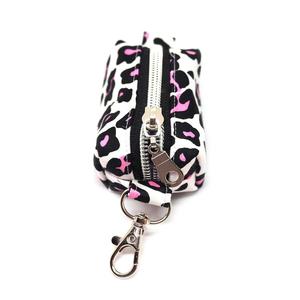 Dispensador de bolsas para caca de perro, soporte ecológico para bolsas para cachorros fabricado con terciopelo de pana, accesorio de cama de moda, patrón de animales - Product Image 5