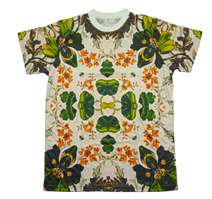 เสื้อยืดผู้ชายแบบสั่งทำ เสื้อยืดพิมพ์ลาย คอกลม เสื้อยืดคุณภาพสูง เสื้อลำลองผู้ชาย ลายดอกไม้แบบสั่งทำ เสื้อยืดแขนสั้นผู้ชาย - Product Image 4