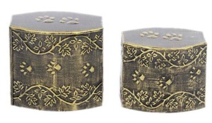 Pet Oval Paw Print <b>Urn</b> - Product Image 5