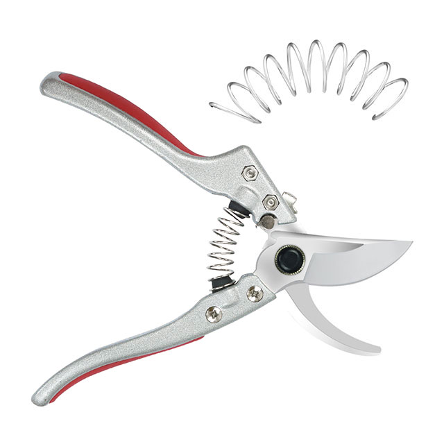 Factory Wholesale SK5 Alloy Steel Indoor Outdoor Scissors for Plants Anti-slippery Handle HRC60 Gardening Scissors